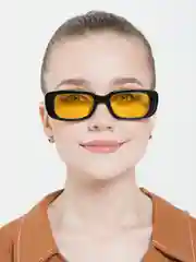 Желтый очки женские, солнцезащитные