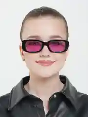 Фиолетовый очки женские, солнцезащитные
