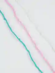 Белый чокер из бисера