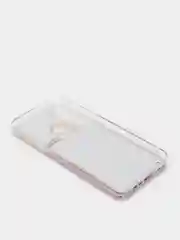 Коралловый меланж чехол Realme C3 / 5 / 6i силиконовый переливающийся жидкий с блестками и защитой камеры