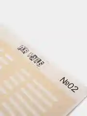 Наклейки на типсы 3 листа 150 шт. ForNails 02 Бежевый фон