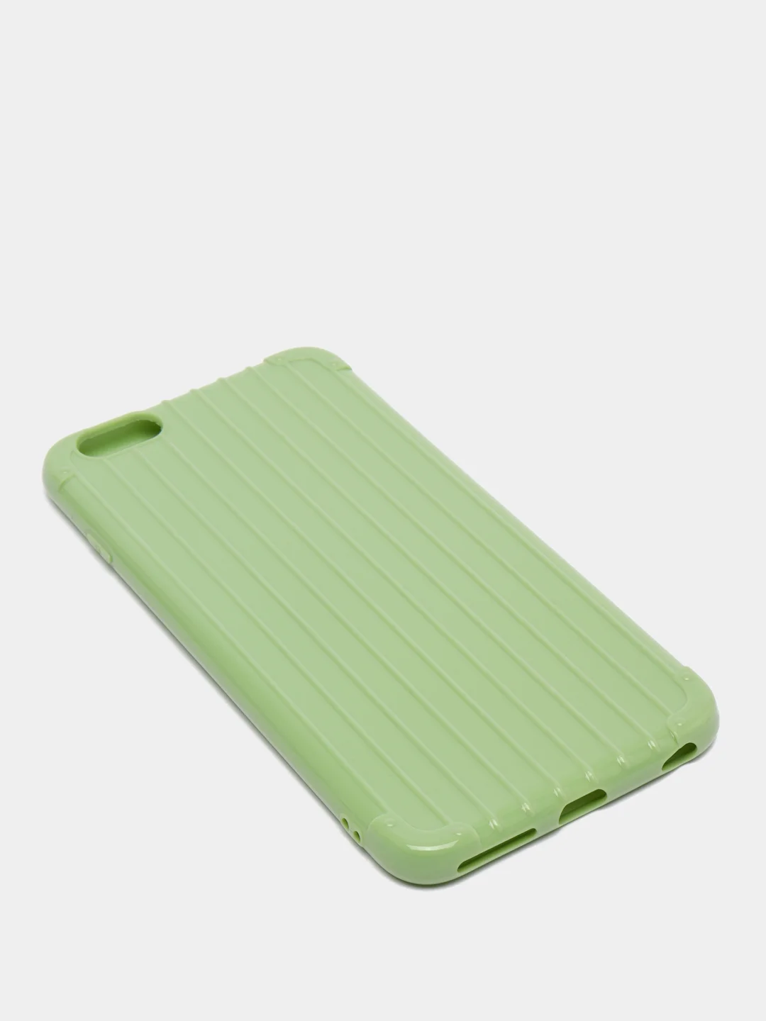Оливковый чехол для Apple iPhone 6 Plus / 6s Plus, 8 цветов, силиконовый, ребристый