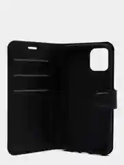 Черный чехол-книжка iPhone 11, XR, SE 2020, 6, 6s, 7, 8, Plus, Pro, XS, X, Max с застежкой