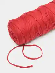 Бордовый хлопковый шнур 200 м, 4 мм