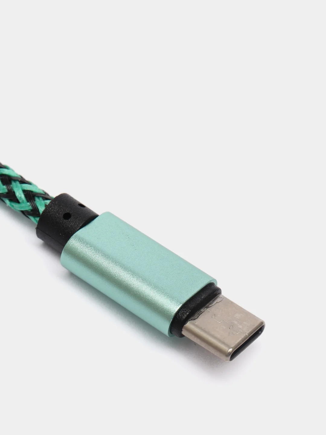 Зеленый кабель micro USB, Type-C, для зарядки и передачи данных