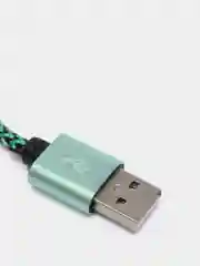 Зеленый кабель micro USB, Type-C, для зарядки и передачи данных