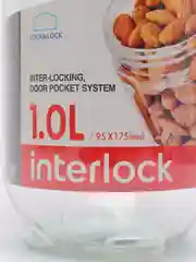 Банка для хранения сыпучих продуктов "LocknLock" Interlock, 1 л