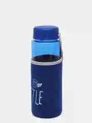 Синий my bottle в термочехле