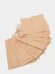 Пакет бумажный, крафтовый, с кручеными ручками, 320 х 370 х 200