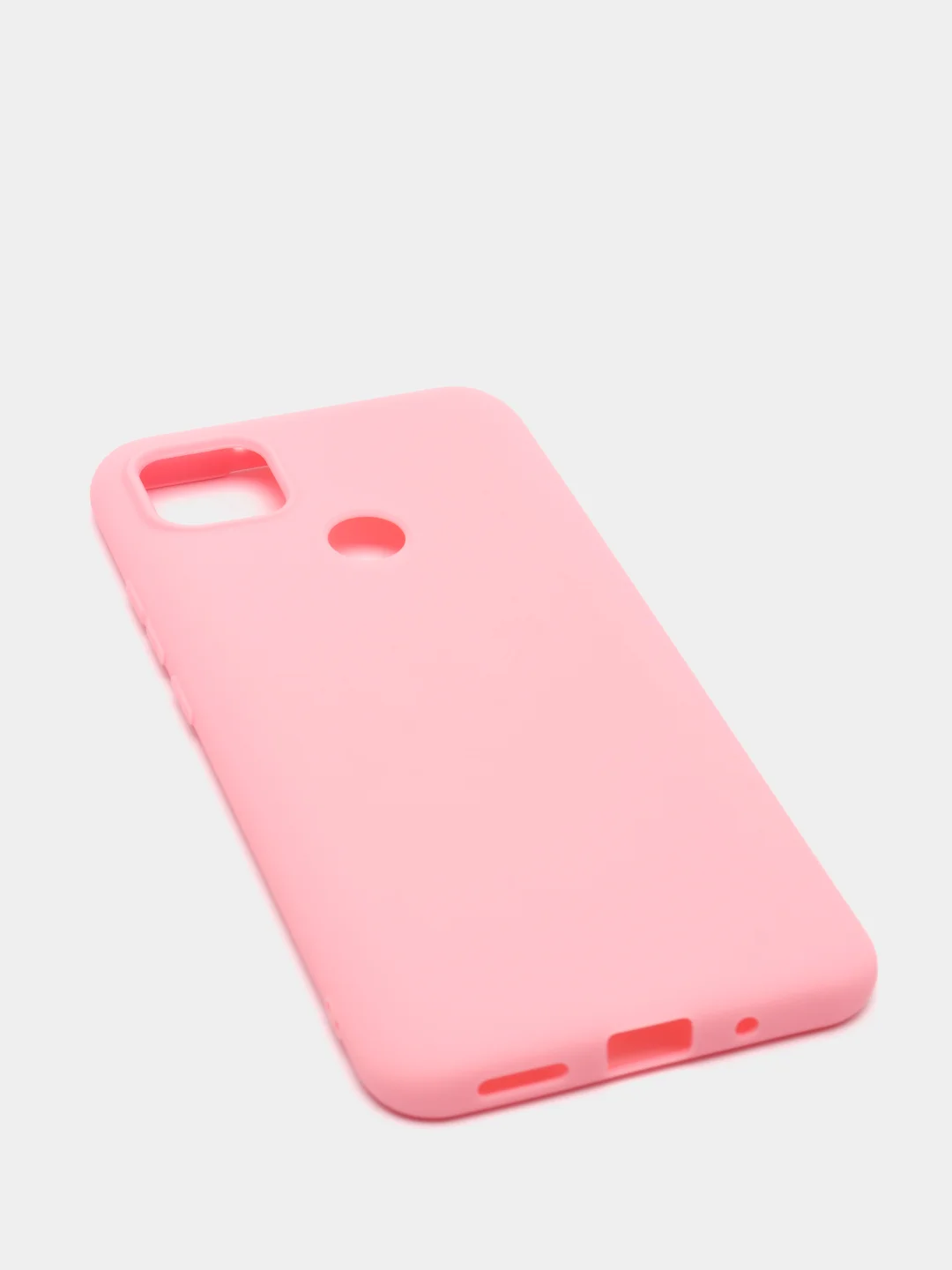 Розовый чехол для Xiaomi Redmi 9C, Redmi 9С NFC, Redmi 10A (Сяоми Редми 9С), силиконовый, матовый