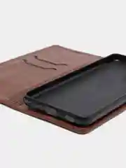Коричневый чехол книжка Samsung A03/A22S/A12/A32/A52/A72/A02s/M21/A51/A31/A11/M11/A10/A01/A01Core