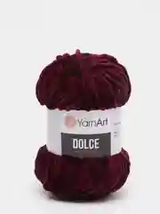Багровый пряжа плюшевая YarnArt Dolce