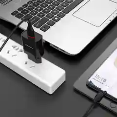 Сетевое зарядное устройство Borofone BA20A 1xUSB до 2.1А кабель Micro-USB/Type-C/Lightning