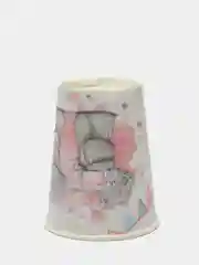 Белый набор бумажных стаканов