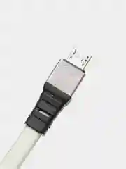 Серый usb кабель Lighting, Type-C, Micro USB, 2.4A, 1.2 м, ASPOR A160