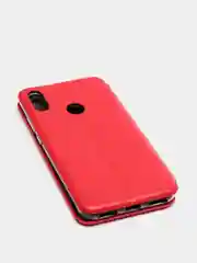 Красный чехол книжка Honor 8A / 8A Prime / Huawei Y6 2019 / У6 Prime 2019 / Y6s / Хонор 8А Прайм