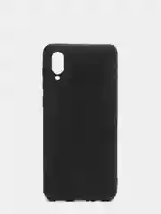 Черный чехол силиконовый на Samsung Galaxy A02