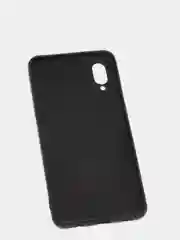 Черный чехол силиконовый на Samsung Galaxy A02