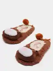 Коричневый башмачки детские