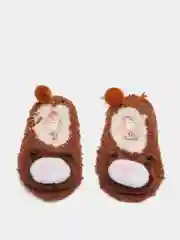 Коричневый башмачки детские