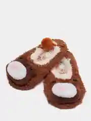 Коричневый башмачки детские