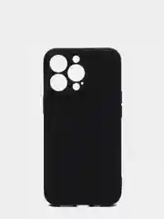 Черный чехол на айфон (iPhone) 13 / 13 Pro / 13 Pro Max силиконовый про макс