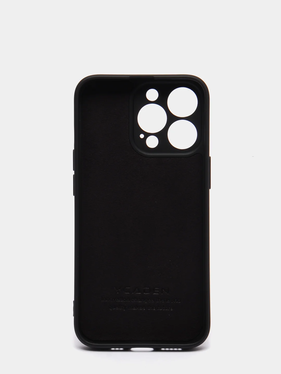 Черный чехол на айфон (iPhone) 13 / 13 Pro / 13 Pro Max силиконовый про макс