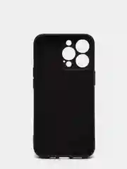 Черный чехол на айфон (iPhone) 13 / 13 Pro / 13 Pro Max силиконовый про макс