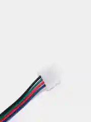 Коннектор выводной LED RGB (10mm, провод 15см)  для светодиодной ленты - 1 шт