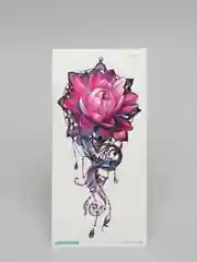 Белый татуировки "Животные и растения", 21*10 см
