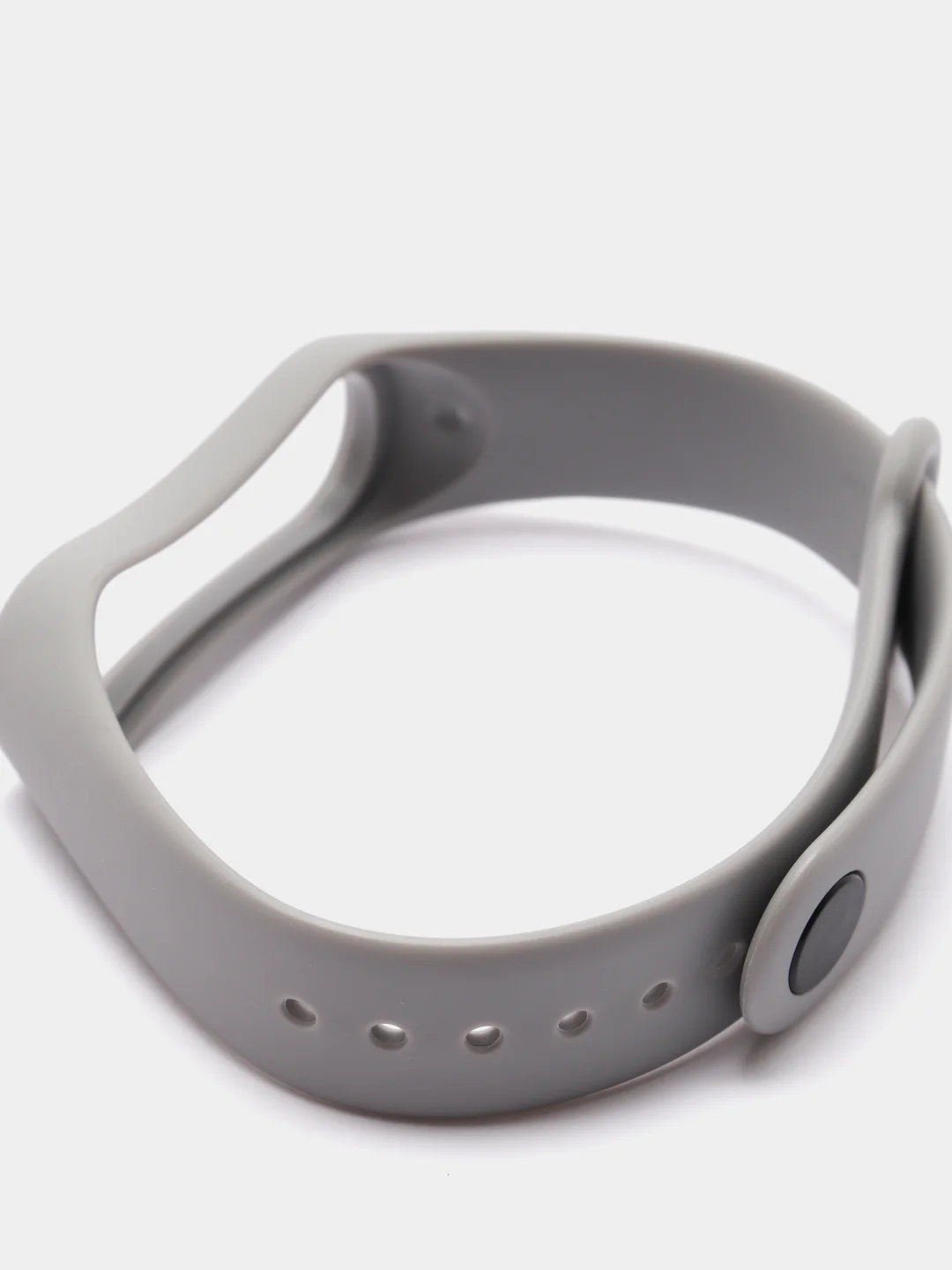 Серый ремешок для Xiaomi Mi Band 3 и Band 4