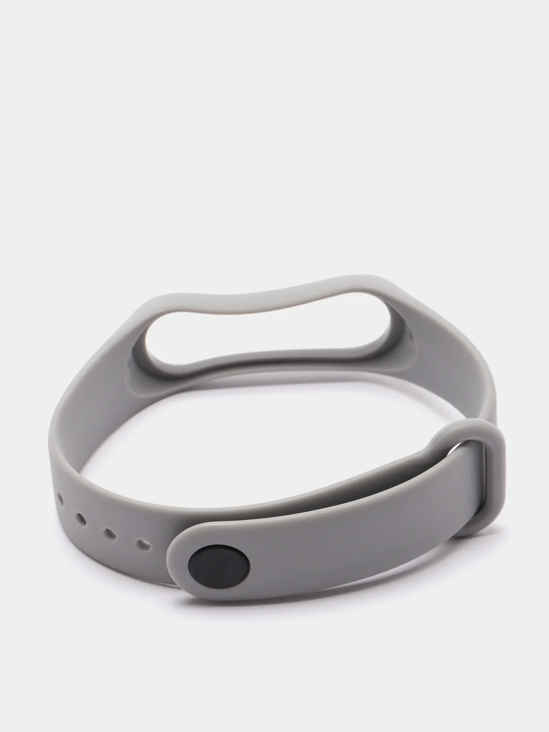 Серый ремешок для Xiaomi Mi Band 3 и Band 4