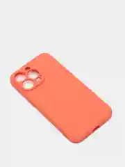 Кораллово-розовый чехол с защитой камеры и мягкой подкладкой для iPhone 13 / 13 Pro / 12 Pro, 12 Pro Max, 11