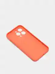 Кораллово-розовый чехол с защитой камеры и мягкой подкладкой для iPhone 13 / 13 Pro / 12 Pro, 12 Pro Max, 11