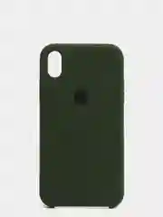 Тёмно-зелёный silicone Case для iPhone XR чехол на iPhone XR противоударный, защитный Apple iPhone XR