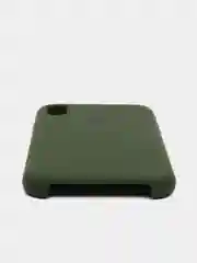Тёмно-зелёный silicone Case для iPhone XR чехол на iPhone XR противоударный, защитный Apple iPhone XR