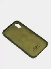 Тёмно-зелёный silicone Case для iPhone XR чехол на iPhone XR противоударный, защитный Apple iPhone XR
