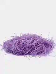 Фиолетовый бумажный наполнитель (стружка) из тишью для заполнения подарочных коробок, 8 цветов