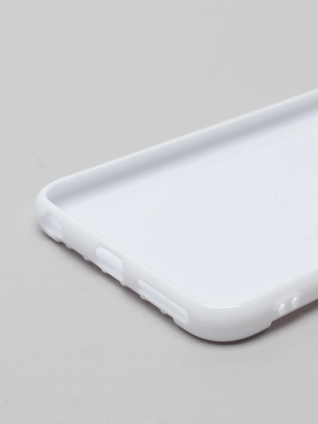 Белый чехол для Apple iPhone 6 Plus / 6s Plus, 8 цветов, силиконовый, ребристый