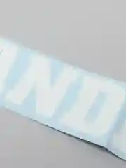 Белый наклейка на авто BANDITKA, на стекло кузова