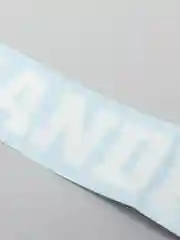 Белый наклейка на авто BANDITKA, на стекло кузова