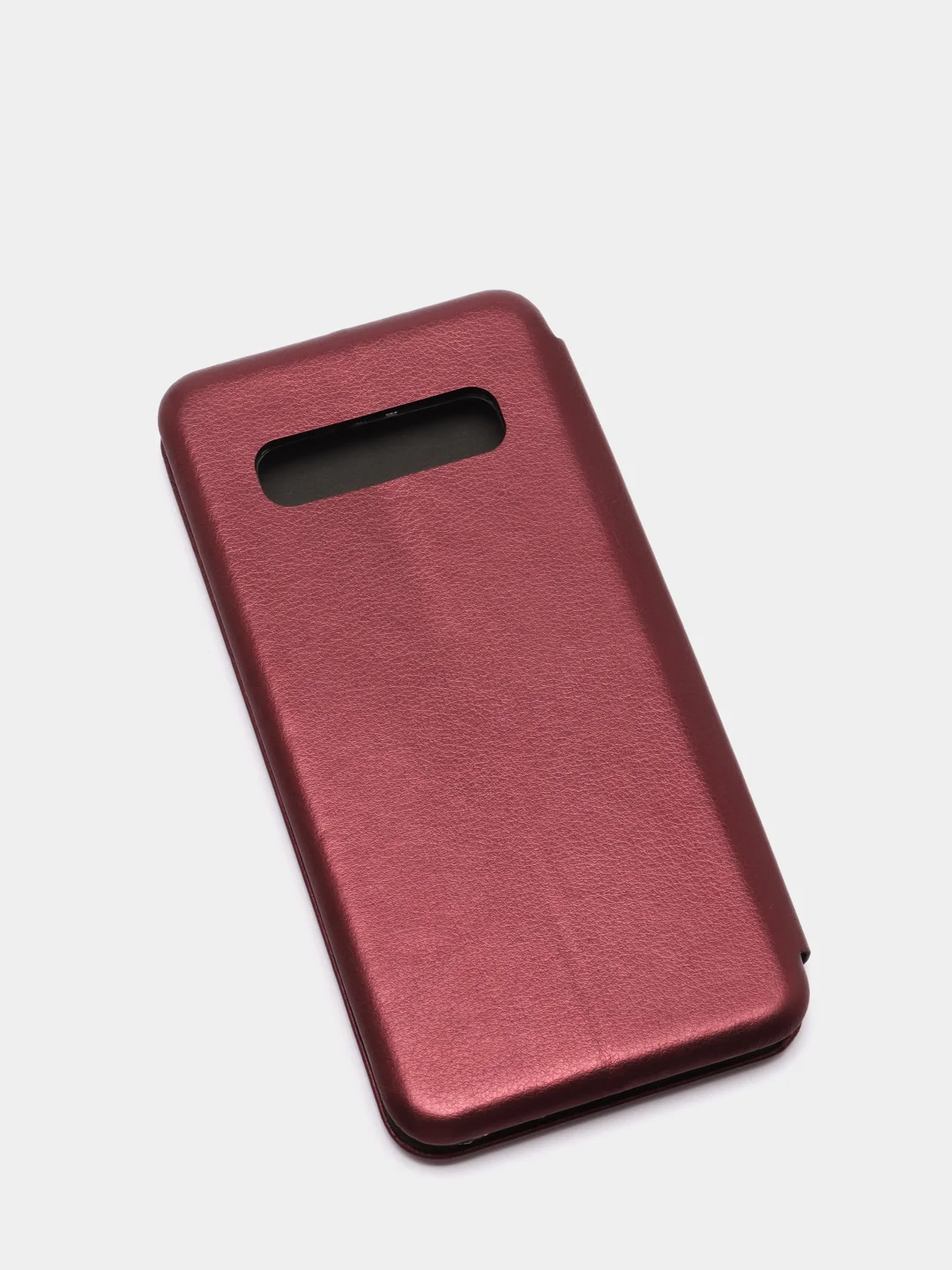 Пурпурный чехол книжка Samsung Galaxy S10, Самсунг Галакси С10