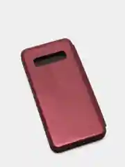 Пурпурный чехол книжка Samsung Galaxy S10, Самсунг Галакси С10