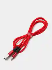 Красный кабель зарядный Borofone BX20 (1m, Micro-USB/Type-C/Lightning) для Android и Apple iPhone