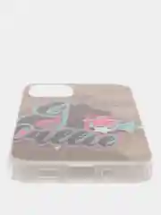 Коричневый чехол iPhone 12 / 12 Pro, 12 Pro Max, 12 Mini чехол силиконовый с рисунком