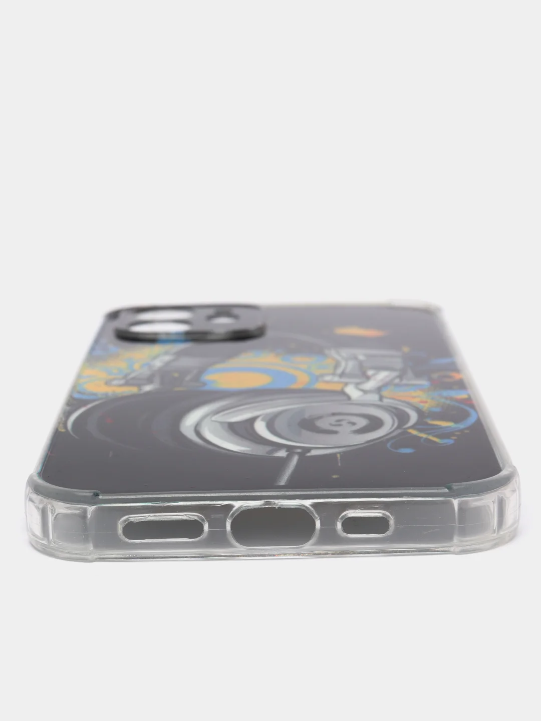 Хром чехол iPhone 12 / 12 Pro, 12 Pro Max, 12 Mini чехол силиконовый с рисунком