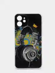 Хром чехол iPhone 12 / 12 Pro, 12 Pro Max, 12 Mini чехол силиконовый с рисунком