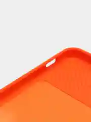 Оранжевый чехол для iPhone 12 mini, защита камеры, бархатный