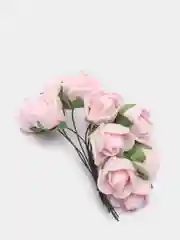 Розовый розы из фоамирана 12 штук. Цветы из фоамирана