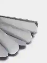 Серебряный бумажные шары "Помпоны-цветы", для декора